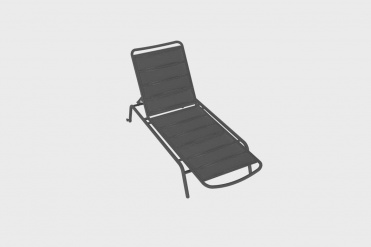 Vega Padded Sun Lounger