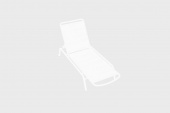 Vega Padded Sun Lounger
