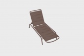 Vega Padded Sun Lounger