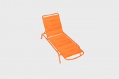 Vega Padded Sun Lounger