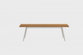 Table Bar Teck Stipa 61x210