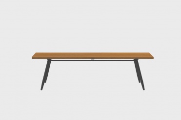 Table Bar Teck Stipa 61x240