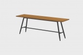 Table Teck Stipa 60x210