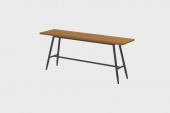 Stipa Teak Bar Table 60x240