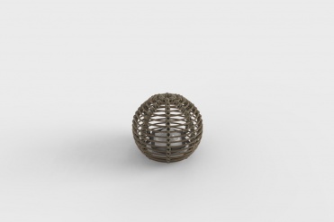 La Lampe Paillote Sphere S