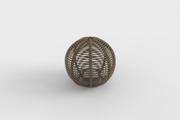 La Lampe Paillote Sphere M