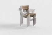 Fauteuil Stipa Empilable