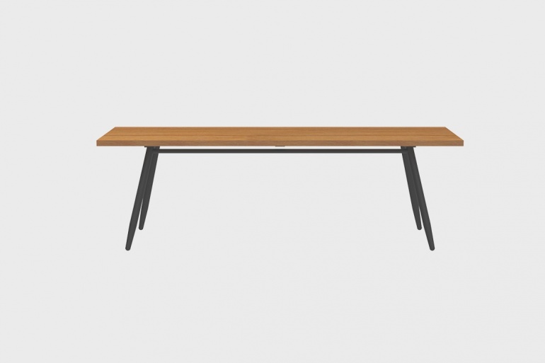 Table Teck Stipa 92x240