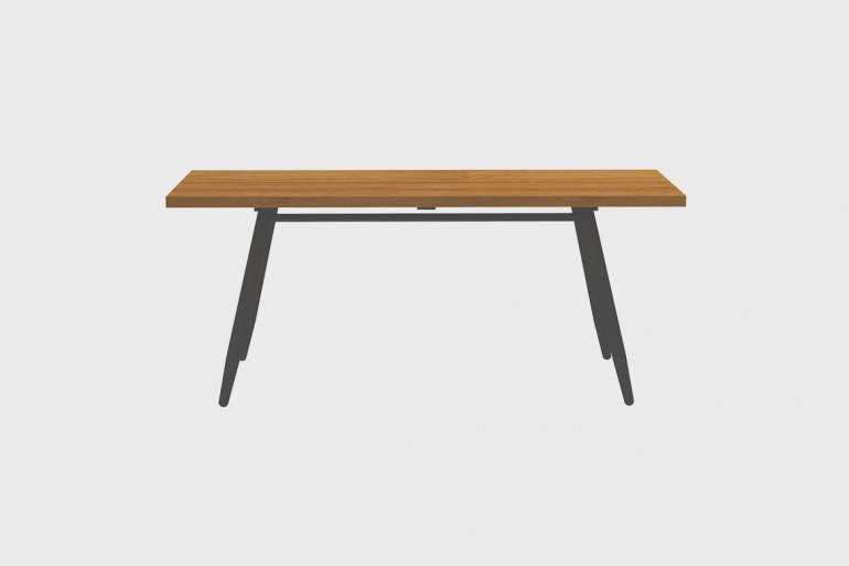 Table Teck Stipa 81x180